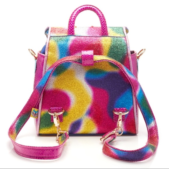 NEW irregular choice rainbow glitter backpack - Picture 4 of 7